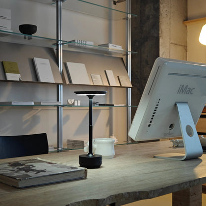 Rechargeable Lamp - Portable and Stylish Small Table Lamp&Zafferano Poldina&LED Table Lamp